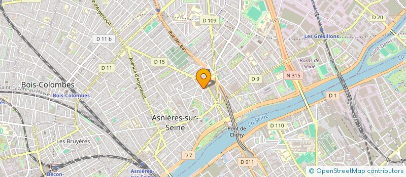localisation de l'entreprise 914 218 151 à ASNIERES-SUR-SEINE