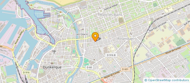 localisation de l'entreprise 914 225 933  à DUNKERQUE