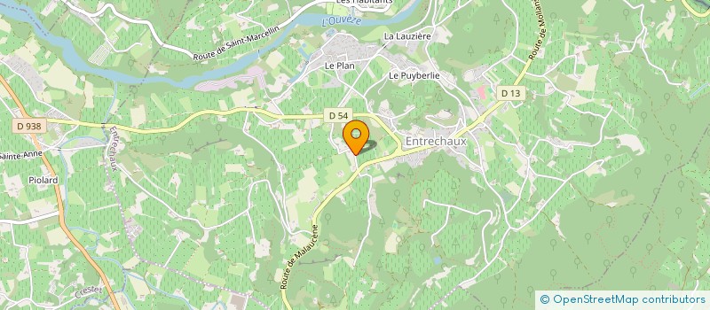 localisation de l'entreprise 914 227 517   ENTRECHAUX