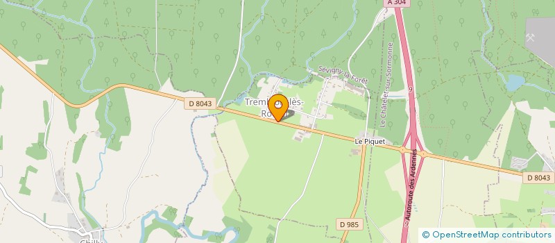 localisation de l'entreprise 914 251 095   TREMBLOIS-LES-ROCROI