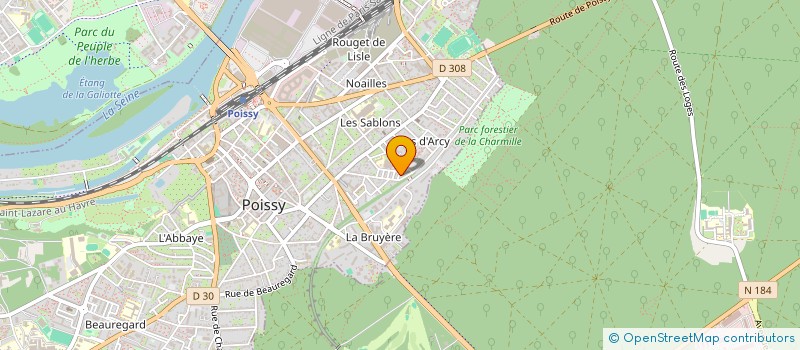 localisation de l'entreprise 914 255 351   POISSY