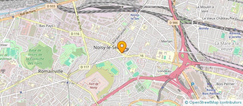 localisation de l'entreprise 914 256 219 à NOISY-LE-SEC