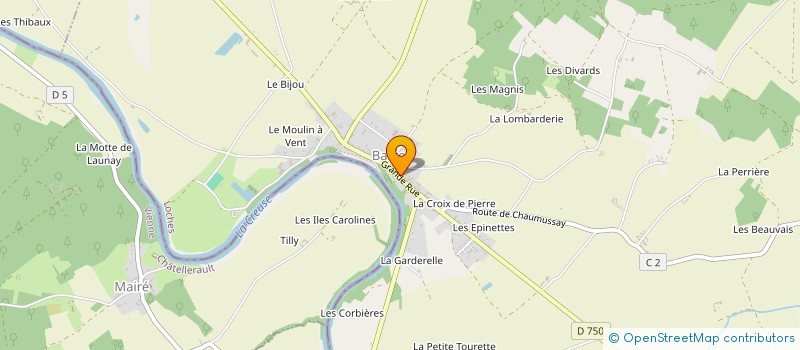 localisation de l'entreprise 914 257 332   LA CELLE-GUENAND