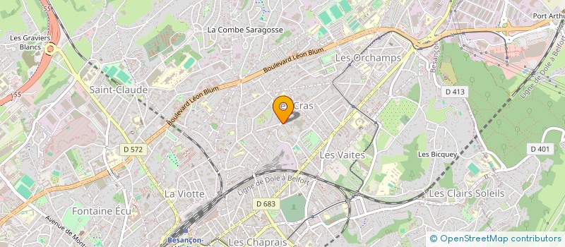 localisation de l'entreprise 914 257 894   BESANCON