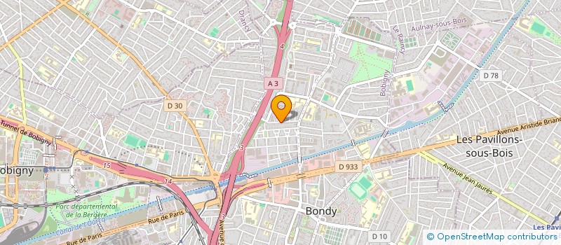 localisation de l'entreprise 914 267 570 à BONDY