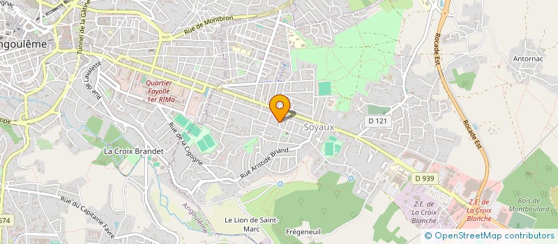 localisation de l'entreprise 914 278 346 à SOYAUX
