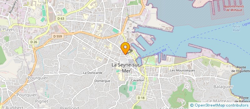 localisation de l'entreprise 914 281 092   LA SEYNE-SUR-MER