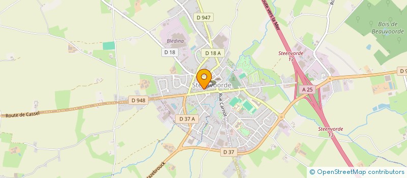 localisation de l'entreprise 914 284 237   STEENBECQUE