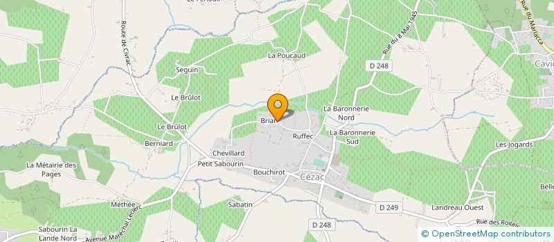 localisation de l'entreprise 914 315 544   GRAYAN-ET-L'HOPITAL