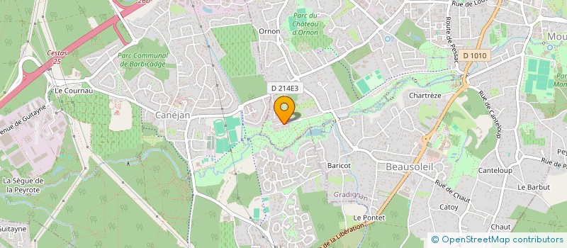 localisation de l'entreprise 914 316 344   GRADIGNAN