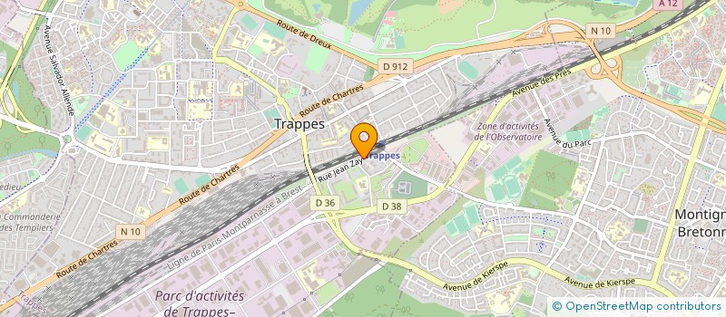 localisation de l'entreprise 914 318 373 à TRAPPES