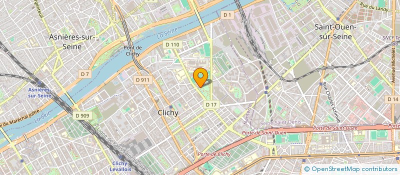 localisation de l'entreprise 914 318 902  à CLICHY