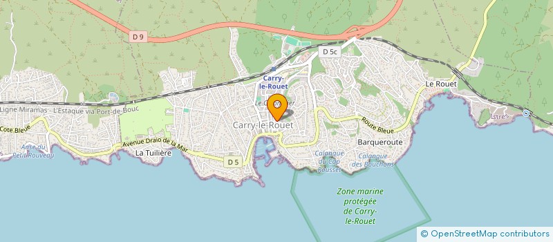 localisation de l'entreprise 914 325 857 à CARRY-LE-ROUET