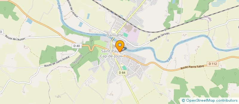 localisation de l'entreprise 914 351 317   SAINT-LIEUX-LES-LAVAUR