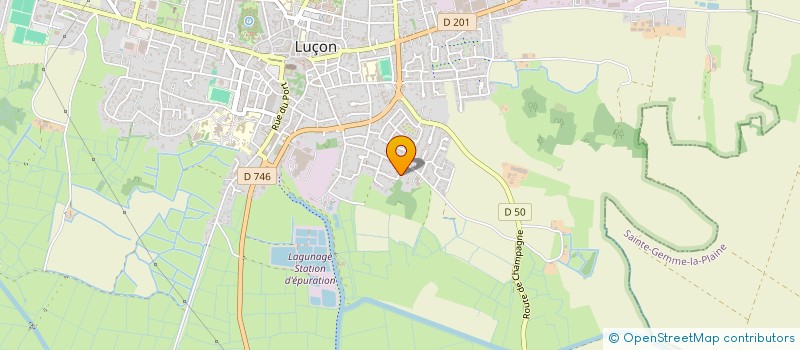 localisation de l'entreprise 914 357 645   LUCON