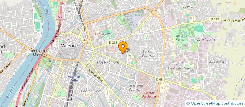 localisation de l'entreprise 914 368 667  à VALENCE