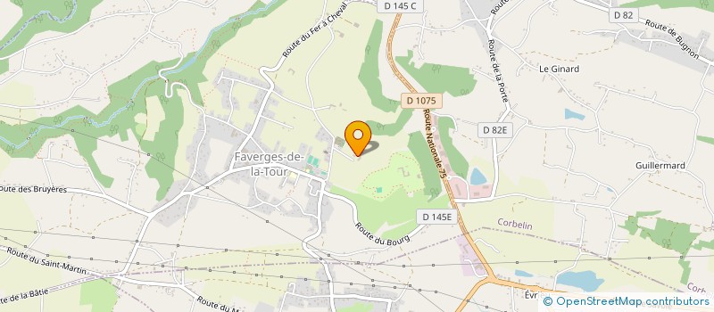 localisation de l'entreprise 914 379 193   FAVERGES-DE-LA-TOUR