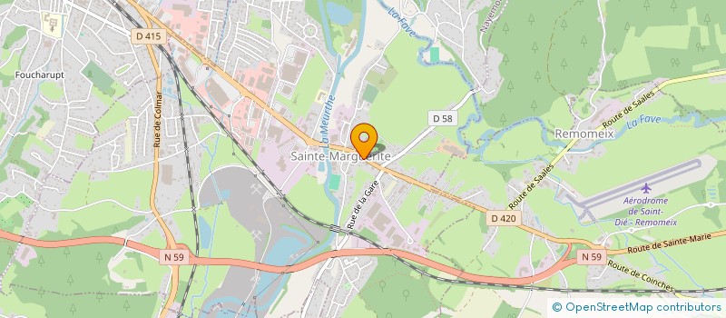 localisation de l'entreprise 914 380 621   COLMAR