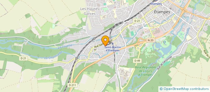 localisation de l'entreprise 914 403 274   MORIGNY-CHAMPIGNY