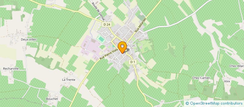 localisation de l'entreprise 914 405 444  à COGNAC