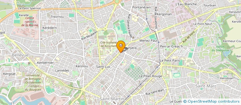 localisation de l'entreprise 914 415 393  à BREST