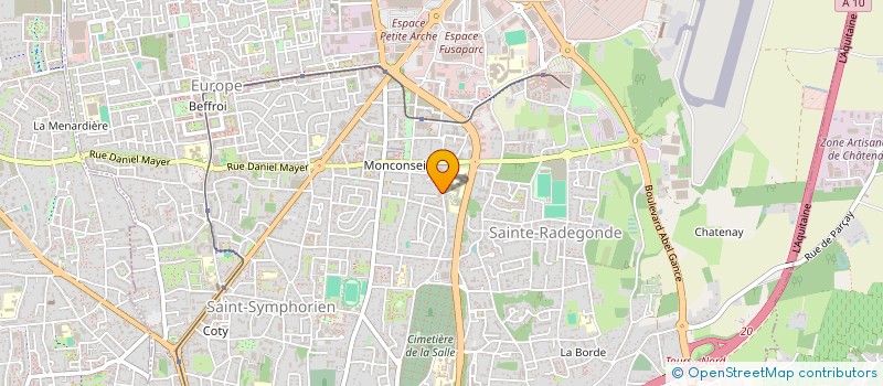 localisation de l'entreprise 914 415 708   TOURS