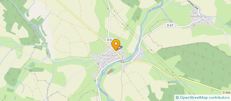 localisation de l'entreprise 914 426 820 à XIROCOURT