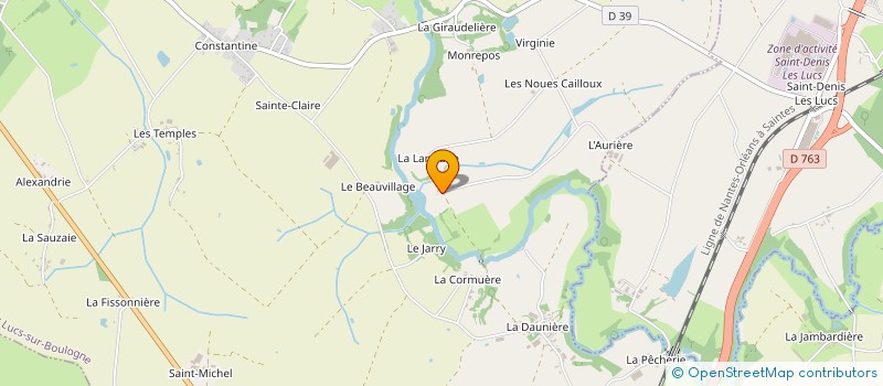 localisation de l'entreprise 914 443 536   LES LUCS-SUR-BOULOGNE