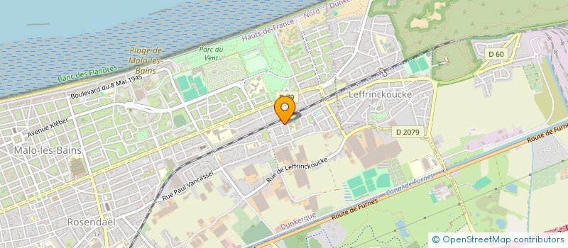 localisation de l'entreprise 914 448 741  à DUNKERQUE