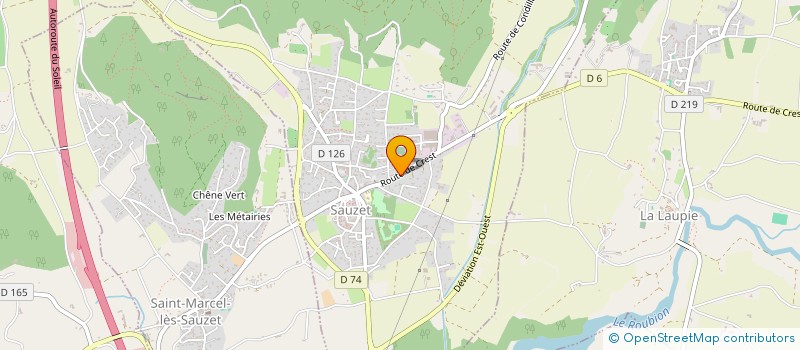 localisation de l'entreprise 914 461 439   SAUZET