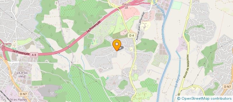 localisation de l'entreprise 914 466 131 à FREJUS