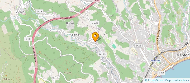 localisation de l'entreprise 914 478 631   MENTON