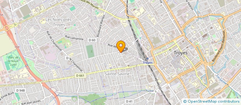 localisation de l'entreprise 914 480 777   SAINTE-SAVINE