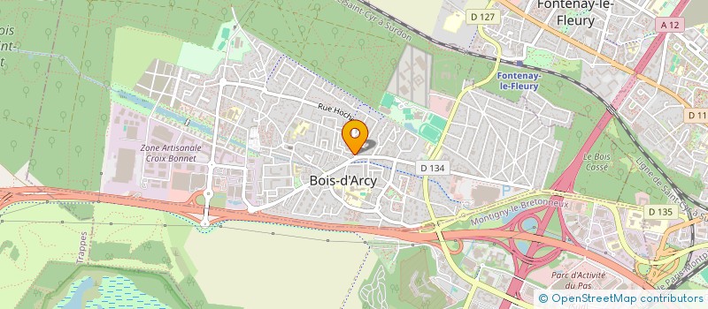 localisation de l'entreprise 914 521 513   BOIS-D'ARCY