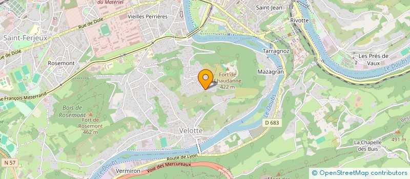 localisation de l'entreprise 914 532 817   BESANCON