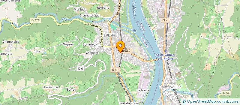 localisation de l'entreprise 914 535 968   SARRAS