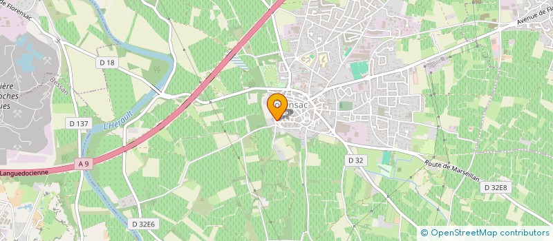 localisation de l'entreprise 914 610 779   BOUJAN-SUR-LIBRON