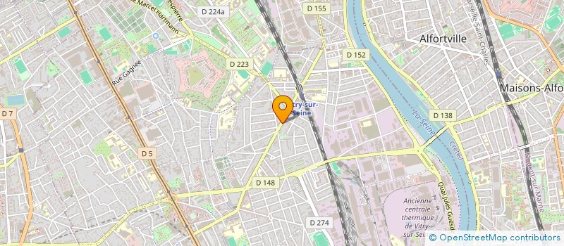localisation de l'entreprise 914 630 223  à VITRY-SUR-SEINE