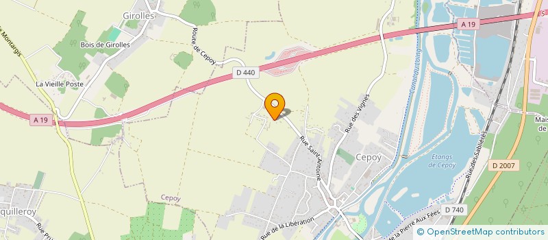 localisation de l'entreprise 914 631 676   MONTARGIS