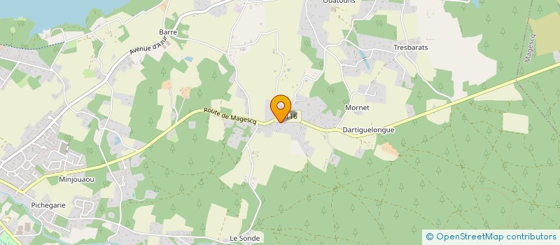 localisation de l'entreprise 914 633 854   SOUSTONS