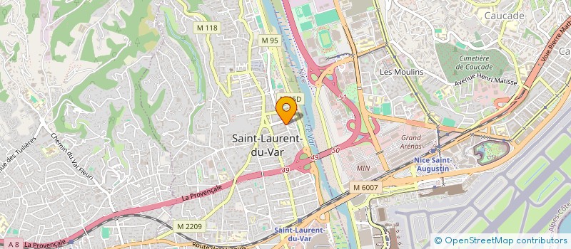 localisation de l'entreprise 914 640 867 à ANTIBES