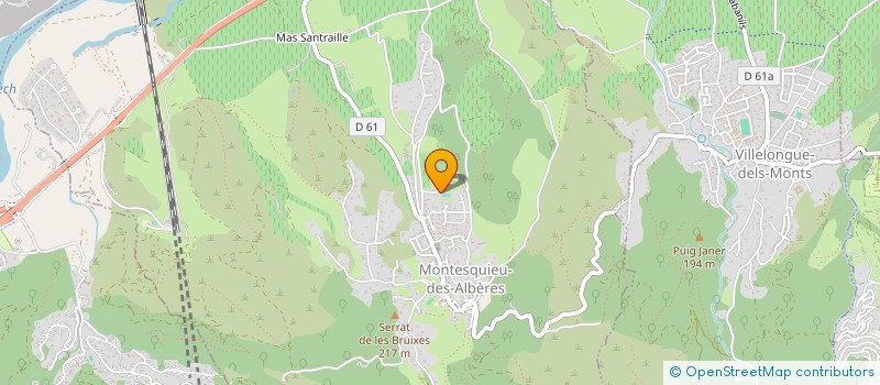 localisation de l'entreprise 914 657 713   MONTESQUIEU-DES-ALBERES