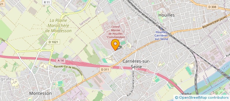 localisation de l'entreprise 914 663 786   CARRIERES SUR SEINE