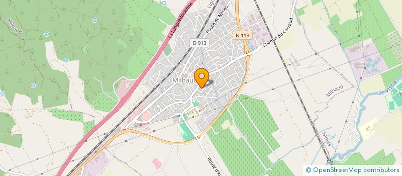 localisation de l'entreprise 914 665 765   MILHAUD