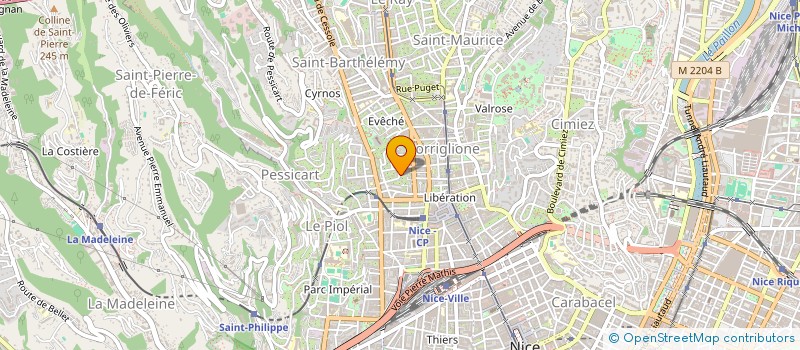 localisation de l'entreprise 914 696 992   NICE