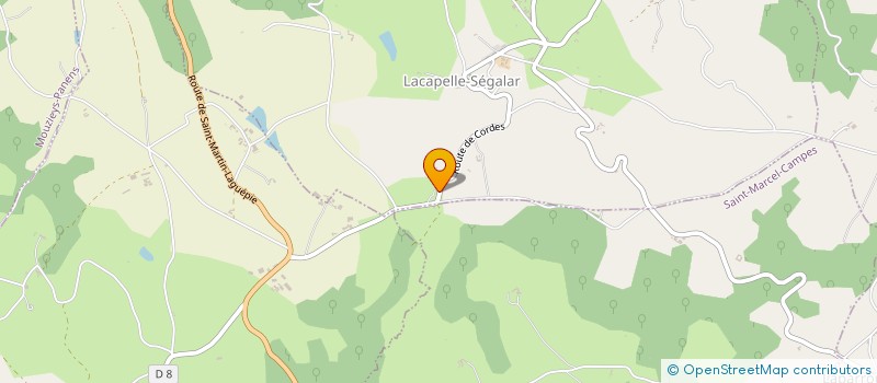 localisation de l'entreprise 914 701 446   LACAPELLE-SEGALAR