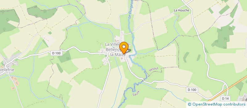 localisation de l'entreprise 914 705 447   LA VILLENEUVE-BELLENOYE-ET-LA-MAIZE