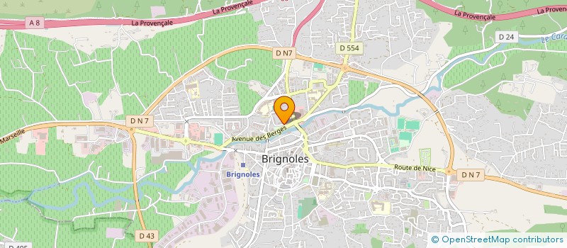localisation de l'entreprise 914 720 339 à BRIGNOLES