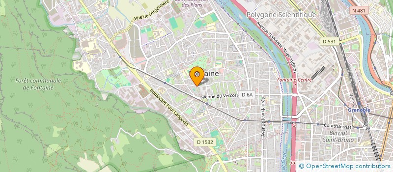 localisation de l'entreprise 914 727 680   FONTAINE