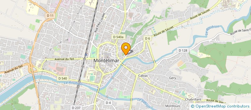 localisation de l'entreprise 914 730 957   MONTELIMAR